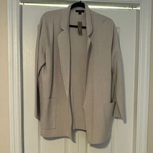 J crew knit sweater blazer